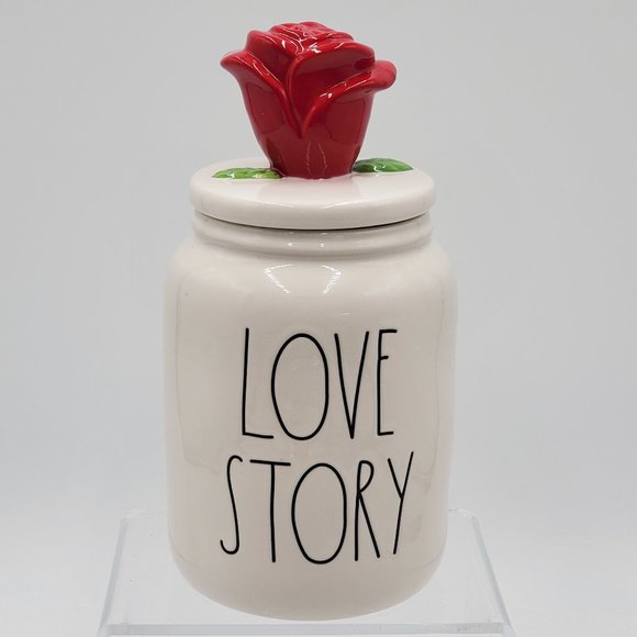 Rae Dunn + Disney Princess “LOVE STORY” Canister - Picture 2 of 16